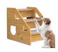 Escaliers pour Lit pour Chien - Escalier pour Petits Chiens, Rampe pour Chien À 3 Marches, Escalier pour Canapé D'intérieur | Marchepieds Portables pour Chiens, Lits Hauts, Échelle Sécurisée