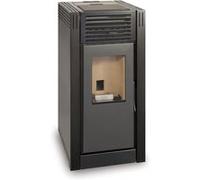 Poêle à granulés et pellets Escalor Poêle à granulés NAREL 8kW noir mat