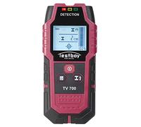 Testboy Scanner mural TV 700 – Détection 80 mm pour bois, câbles sous tension, métal