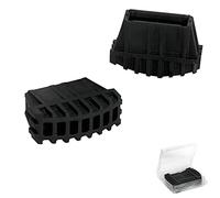 Paire de sabots de sécurité section de 66 mm Noir TUBESCA-COMABI 9007005