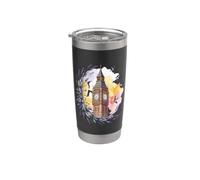 Escapade Big Ben Vacances Tour De L'Horloge Gobelet isotherme en acier inoxydable double paroi