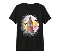 Escapade Big Ben Vacances Tour De l'horloge T-Shirt Haut de Gamme