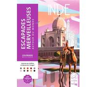 Escapades merveilleuses - Autour du monde Coloriez les chiffres et découvrez l'image - La Loutre - Hachette Heroes - broché - Livre-jeu