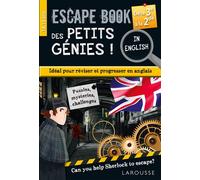 Escape book des petits génies in english de la 3e à la seconde - Gilles Saint-Martin - Larousse - broché - Scolaire / Universitaire