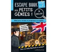 Gilles Saint-Martin – Escape Book des petits génies in English – De la 4e à la 3e – Broché