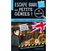 Gilles Saint-Martin – Escape Book des petits génies in English – De la 4e à la 3e – Broché