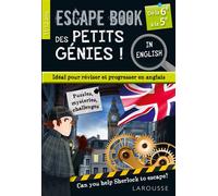 Escape book des petits génies in english de la 6e à la 5e - Gilles Saint-Martin - Larousse - broché - Scolaire / Universitaire