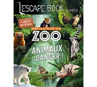 Escape book junior - UNE SAISON AU ZOO - Valérie Cluzel - Larousse - broché - Livre-jeu