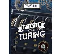 Escape Book Opération Code de Turing