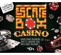 Escape Box Casino - Escape game adulte de 3 à 6 joueurs - Dès 14 ans et adulte