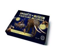 Escape box - Enquête au Musée d'Histoire naturelle - 40 cartes de jeu - Valérie Cluzel - Grund - Jeux livres objets