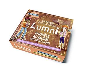 Escape Box pédagogique Lumni - Enquête au musée archéologique (6-9 ans) - Jeu de société jeunesse - À partir de 6 ans