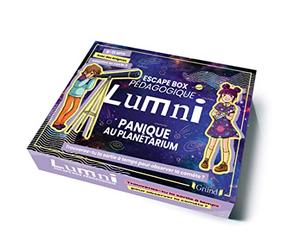 Escape box pédagogique Lumni - Panique au planétarium - Jeu de société jeunesse - À partir de 6 ans