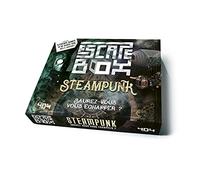 Escape Box Steampunk - Avec 3 Livrets, 131 Cartes, 1 Bande-Son De 60 Minutes, 1 Poster, 6 Badges