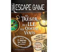 Le Trésor de l'île des Quatre Vents – Escape game de poche – Larousse