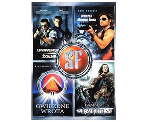 Escape from New York / Highlander / Universal Soldier / Stargate (BOX) (IMPORT) (Pas de version française)