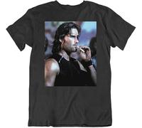 Escape from New York Snake Plissken 80'S Sci Movie Fan Men's T-Shirt Unisex Black Tee Hemden(X-Large)