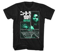 Escape from New York T-Shirt Official Kurt Russell Black Cotton New SM - 5XL BlackX-Large