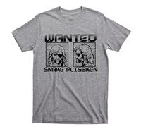 Escape from New York T Shirt Snake Plissken Wanted Poster Science Fiction Movie Tee(Medium)