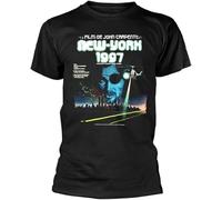 Escape from NY French Poster Crewneck Mens T-Shirt Black-3XL Tee Manches Courtes(Medium)