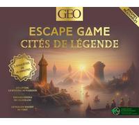 Escape Game Cités de légende - Collectif - Geo Prisma Media - Boîte ou accessoire - Jeux livres objets