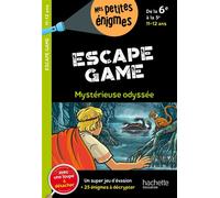 Escape Game - De la 6e à la 5e - Cahier de vacances 2026 - Charlotte Leroy-Jouenne - Hachette Education - broché - Scolaire / Universitaire