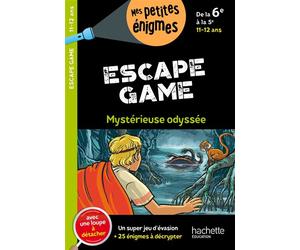 Escape Game - De la 6e à la 5e - Cahier de vacances 2026 - Charlotte Leroy-Jouenne - Hachette Education - broché - Scolaire / Universitaire