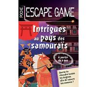 Escape game de poche junior : Intrigues au pays des Samourais