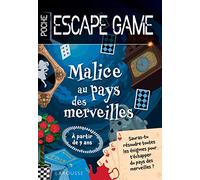 Escape game de poche junior : Malice au pays des Merveilles – Larousse