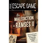 Gilles Saint-Martin – Escape game de poche : La malédiction de Ramsès II – Poche