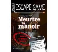 Escape game de poche - Meurtre au manoir Nicolas Trenti (Auteur)