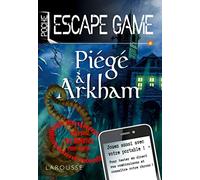 Larousse Escape game de poche – Piégé à Arkham