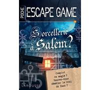 Gilles Saint-Martin – Escape game de poche : Sorcellerie à Salem ? – Broché