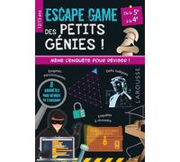 Escape game des petits génies - 5e-4e - Cahier de vacances - Olivier Lefebvre - Larousse - broché - Scolaire / Universitaire
