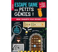 Escape game des petits génies - CE2-CM1 - Cahier de vacances
