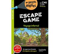 Hachette Pratique – Escape game – Du CM1 au CM2 – Cahier de vacances 2025