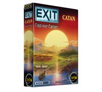 IELLO – Jeu d'escape game coopératif EXIT : Cap sur Catan – VF – 1–4 joueurs – Dès 12 ans