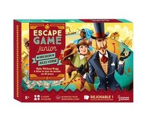 Escape Game Junior - Aide Phileas Fogg à faire le tour du monde Sandra Lebrun (Auteur), Loïc Audrain (Auteur), Toma Danton (Illustration)