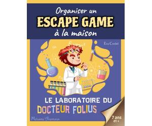 Escape game: Le laboratoire du Docteur Folius - Kit complet | À partir de 7 ans