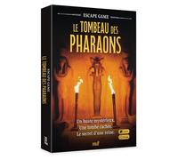 Escape game - Le tombeau des pharaons Un buste mystérieux, une tombe cachée, le secret d'une reine... - Valérie Cluzel - Merci Les Livres - Boîte ou accessoire - Jeux livres objets