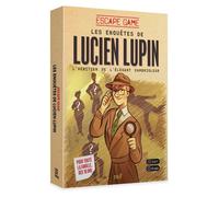 Escape game - Les Enquêtes de Lucien Lupin - L'héritier de l'élégant cambrioleur - Laurence Cluzel - Merci Les Livres - Livre-jeu