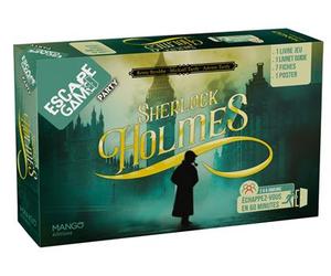 Escape game party - Sherlock Holmes - - Rémy Strobbe - Mango - Jeux livres objets