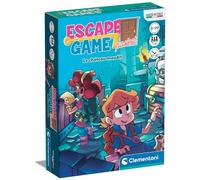 Clementoni - Escape Game Pocket Jeu de cartes Le Château Maudit 8 ans+ 30 énigmes 1-6 joueurs