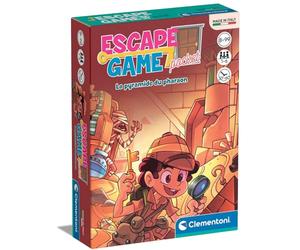 Escape Game Pocket Pyramide du Pharaon Cartes Énigmes Logique Dès 8 Ans | Format compact et bien pratique à emporter partout avec toi | résous les mystères de l'Égypte antique | idée cadeau enfant