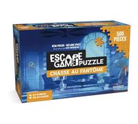 Escape Game Puzzle - Chasse au fantôme - Assemblez le puzzle étape après étape puis résolvez les énigmes cachées ! - Rémi Prieur - Mango - Jeux livres objets