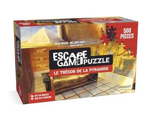 Escape Game Puzzle - Le trésor de la pyramide: Assemblez le puzzle étape après étape puis résolvez les énigmes cachées !