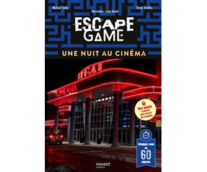 Escape Game - Une nuit au cinéma - Mickaël Tardy - Mango - broché - Livre-jeu