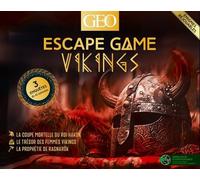 Escape Game Vikings - Collectif - Geo Prisma Media - Boîte ou accessoire - Jeux livres objets