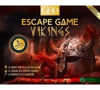 Escape Game Vikings - Collectif - Geo Prisma Media - Boîte ou accessoire - Jeux livres objets