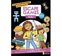 Escape Games - Maths - CM1 - Panoramas Emma Botalla (Collection dirigée par), Christelle Bonneau (Auteur), Marie-Christine Cosson (Auteur), Morgan Vernet (Auteur)